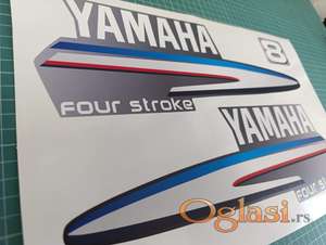 Yamaha 8 nalepnice za pentu-camac